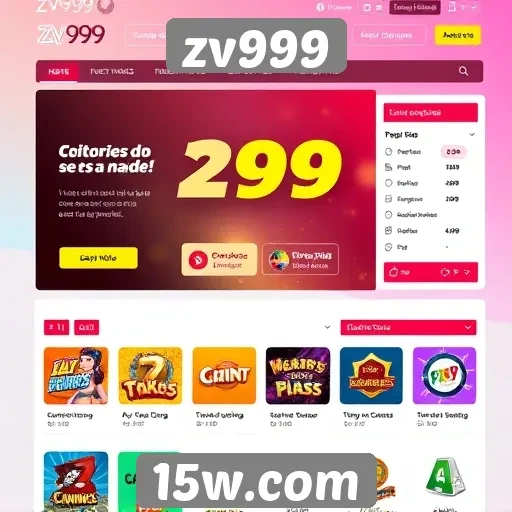 experiência de usuário aprimorada no site zv999